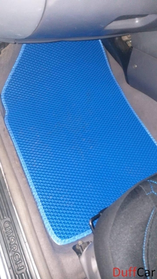 Автомобильные коврики Nissan March Mia (K11C) Правый руль (2000 - 2003)